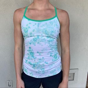 SOLD | Lululemon Flow Y Floral Yoga Tank
